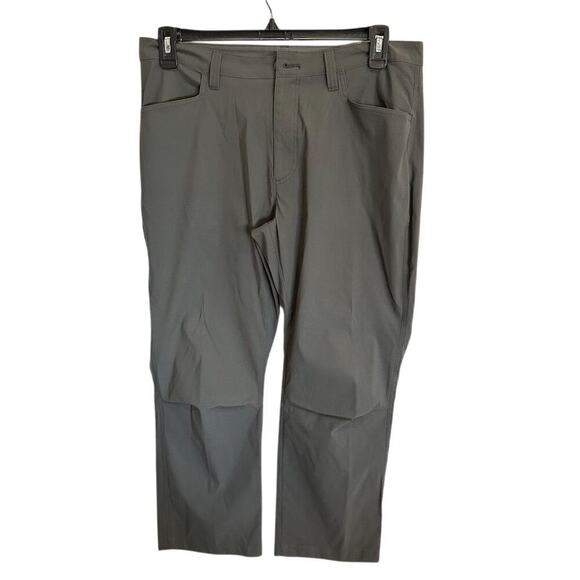 Eddie Bauer Men's golf Pants Gray UPF 50+ Water Repellent Outdoor 34/30 - Picture 1 of 11